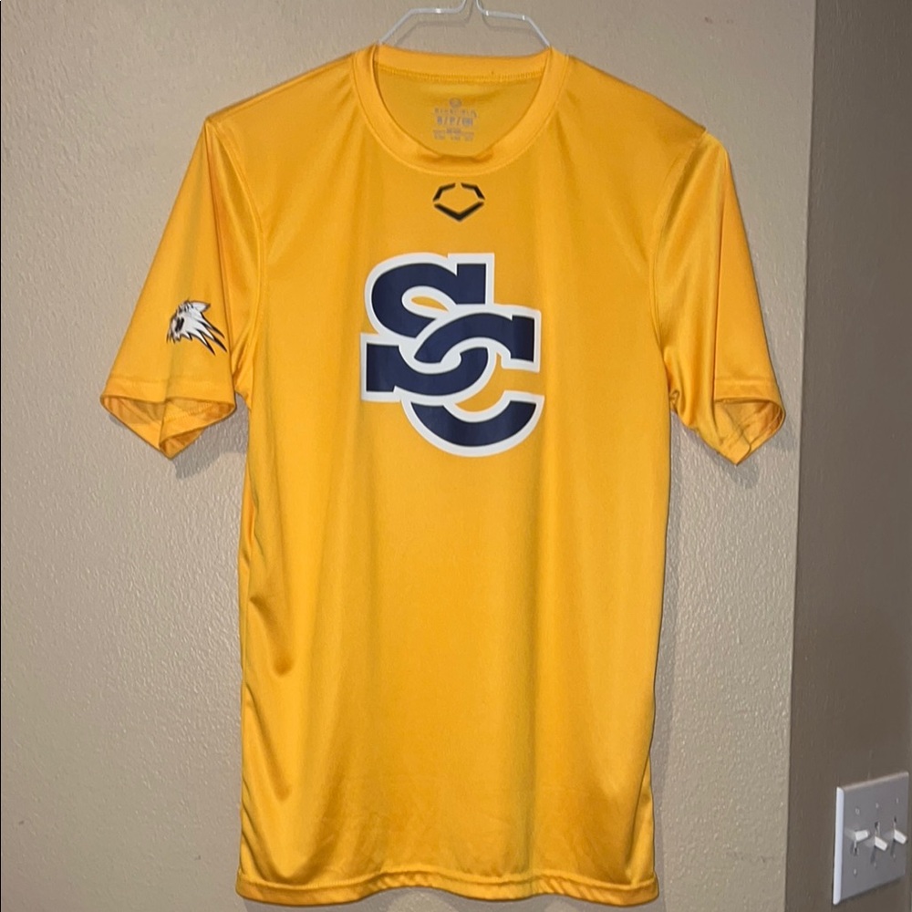 Evo Shield Yellow SC Logo Men's Shirt
